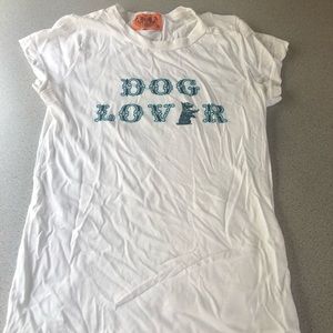 Dog lover juicy couture T-shirt